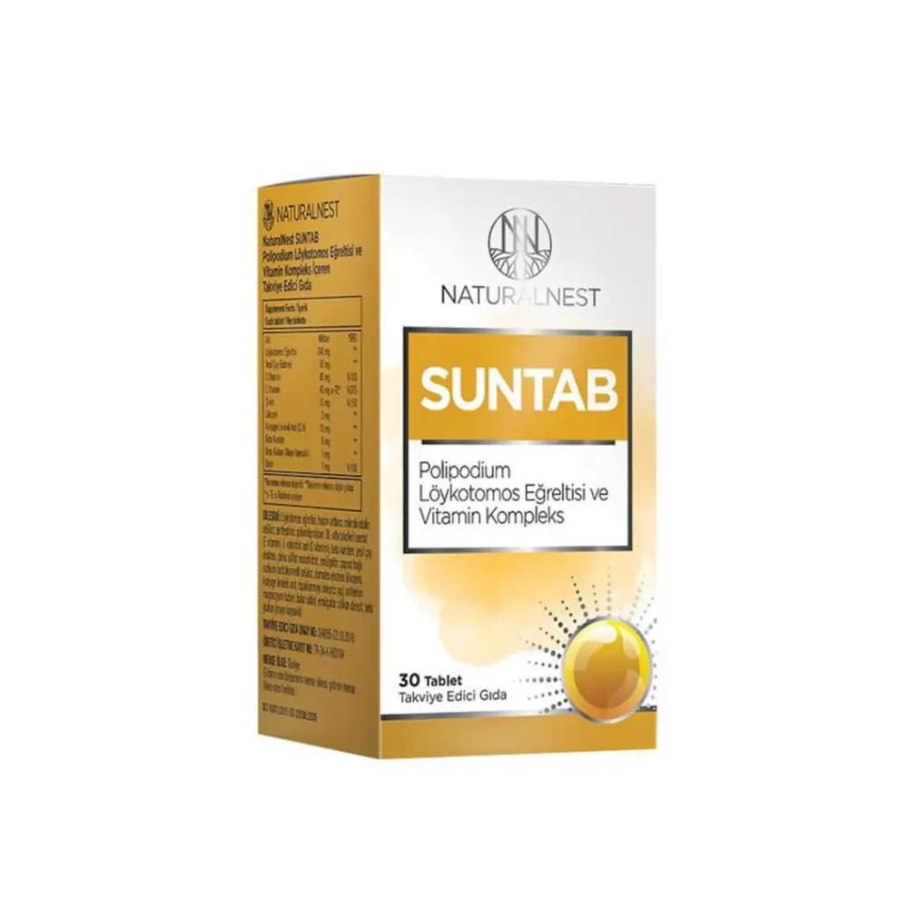 Naturalnest Suntab Vitamin Kompleks 30 Tablet
