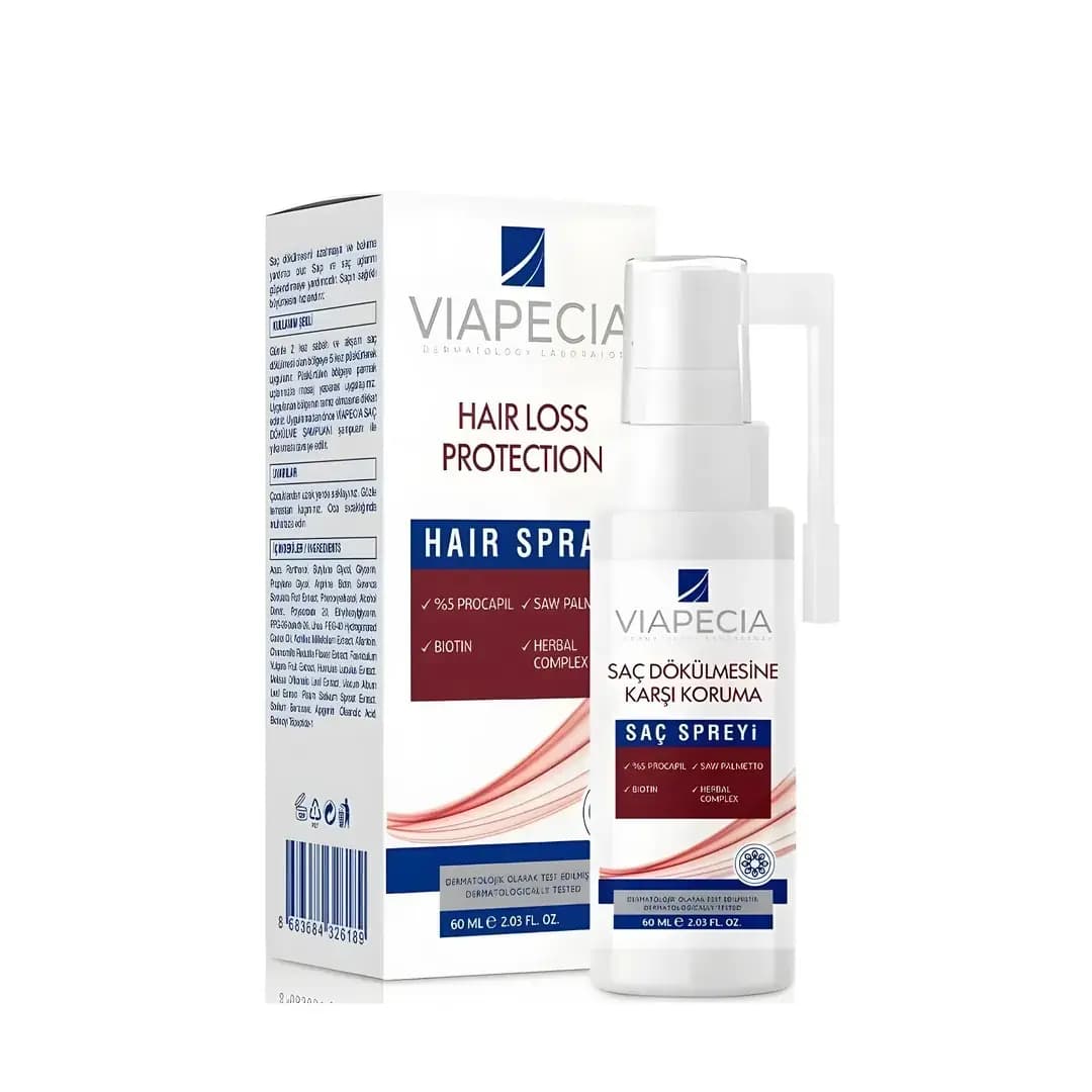 Viapecia Hair Loss Protection Saç Dökülmesine Karşı Sprey 60 ml