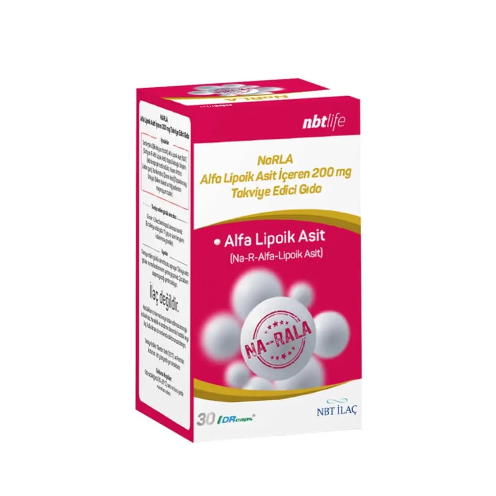 NBT Life Narla Na-R-Alfa Lipoik Asit 30 Kapsül