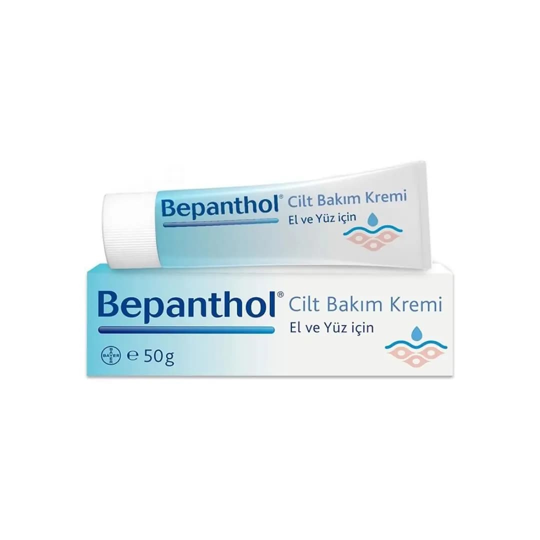 Bepanthol El ve Yüz İçin Nemlendirici Cilt Bakım Kremi 50 gr
