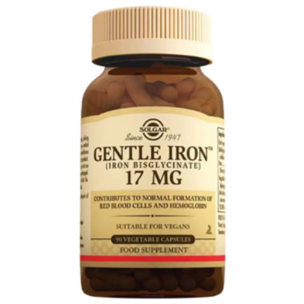 Solgar Gentle Iron 17 mg 90 Kapsül