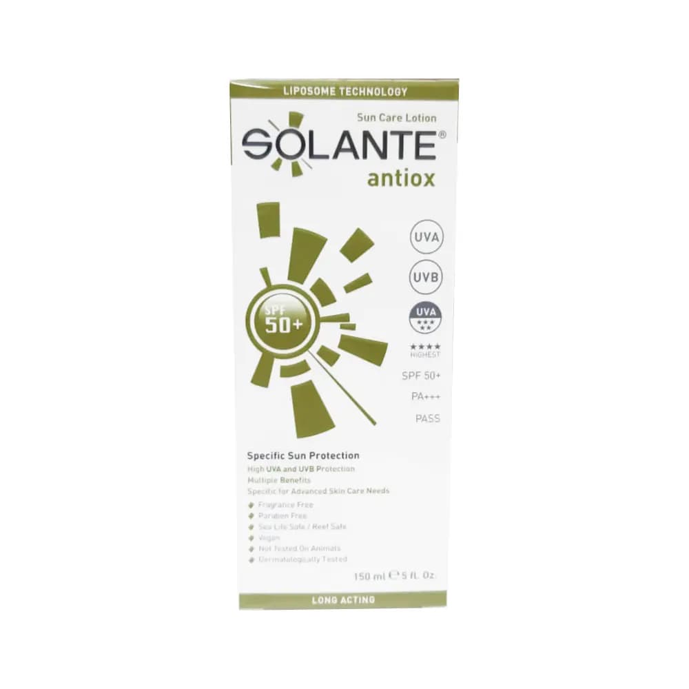 Solante Antiox SPF 50+ Güneş Koruyucu Losyon 150 ml