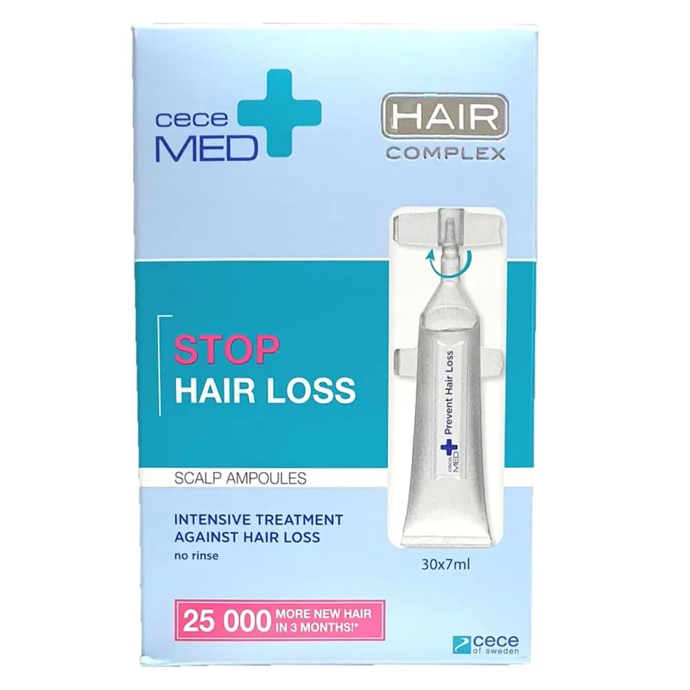Cecemed Stop Hair Scalp Ampoules Dökülme Karşıtı Saç Bakım Ampulü 30 x 7 ml