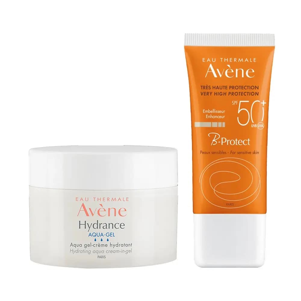 Avene Hydrance Aqua Gel Nemlendirici Jel 50 ml + Solaire B-Protect Güneş Kremi Spf50 30 ml