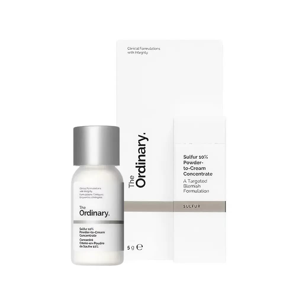 The Ordinary Sulfur 10% Powder to Cream Concentrate Sivilce Görünümü Karşıtı Konsantre Toz 5 g