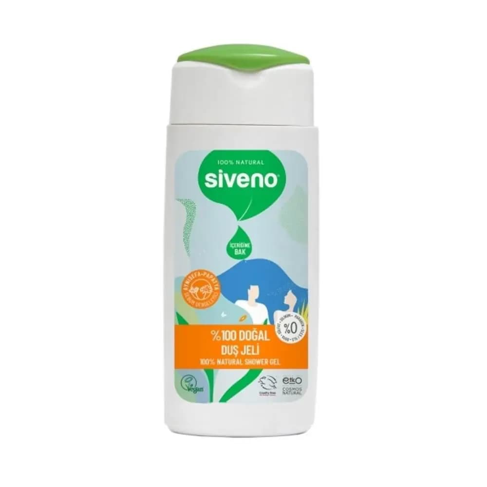 Siveno %100 Doğal Duş Jeli Seyahat Boy 50 ml