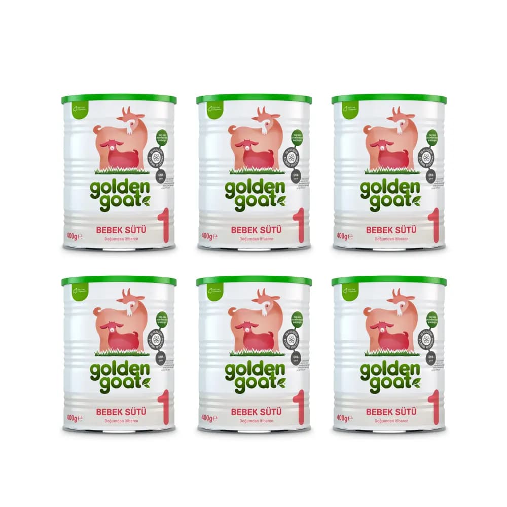 Golden Goat Keçi Bebek Sütü 1 Numara 400 g x 6 adet