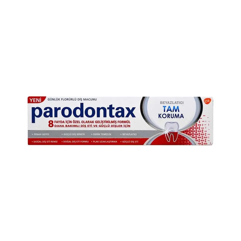 Parodontax Tam Koruma Beyazlatıcı Diş Macunu 75 ml