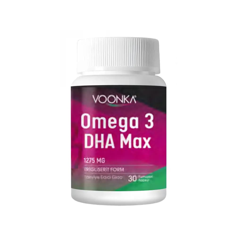 Voonka Omega 3 DHA Max 30 Yumuşak Kapsül