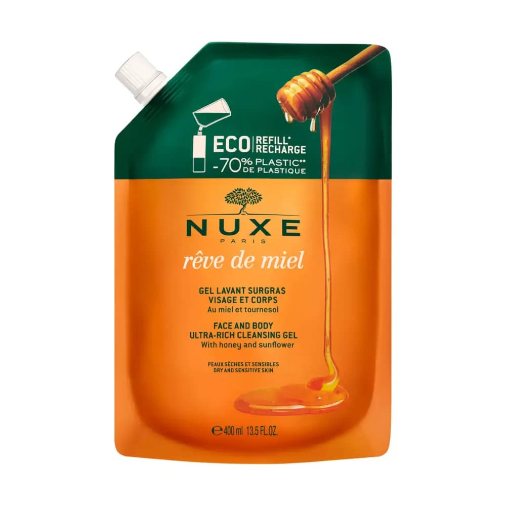 Nuxe Reve de Miel Face and Body Ultra Rich Temizleme Jeli 400 ml - Refill