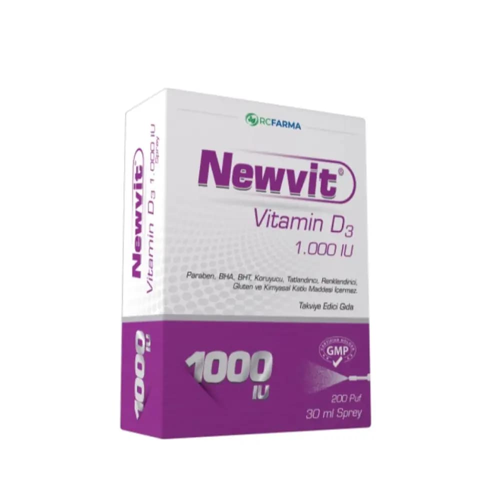 RCFarma Newvit Vitamin D3 1000 IU Sprey 30 ml