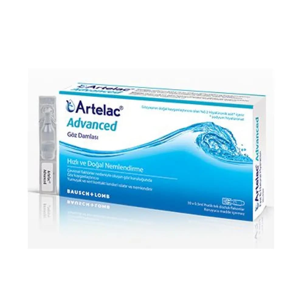 Bausch & Lomb Artelac Advanced Göz Damlası 0,5 ml x 30 Adet