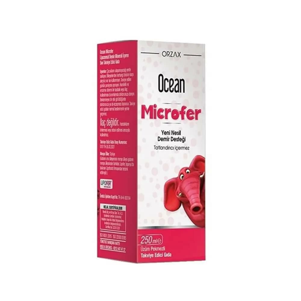Orzax Ocean Microfer Şurup 250 ml