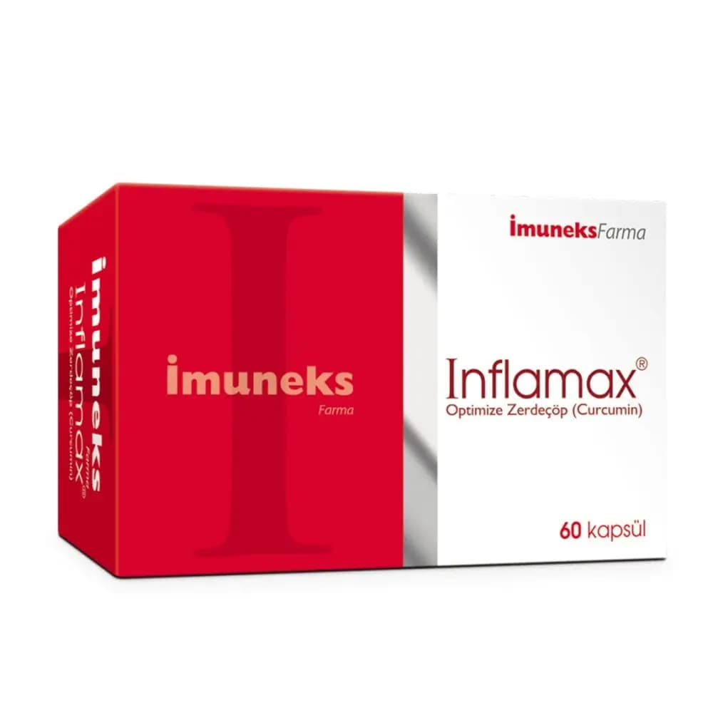 İmuneks Inflamax Optimize Zerdeçöp 60 Kapsül