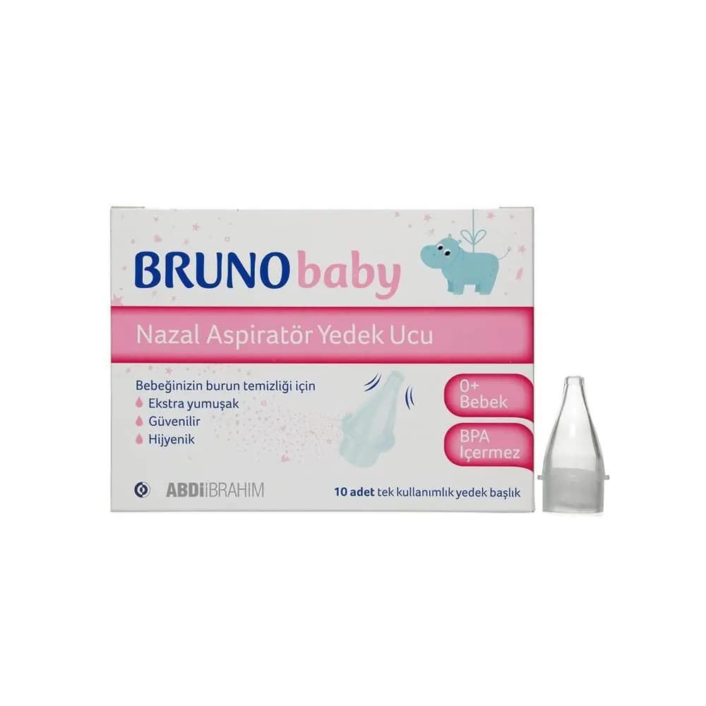 Bruno Baby Nazal Aspiratör Yedek Uç 10lu