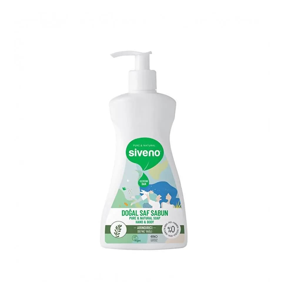 Siveno Defne Yağlı Doğal Sıvı Sabun 300 ml