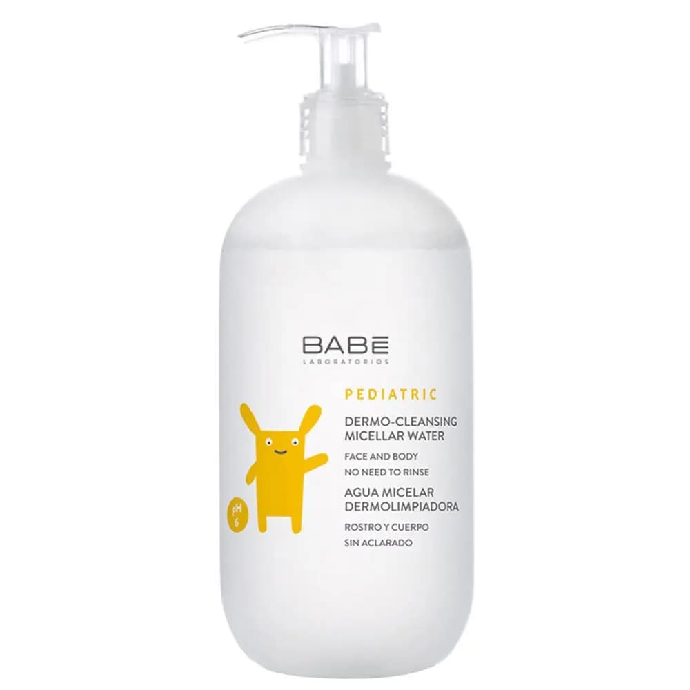 Babe Pediatric Dermo Cleansing Micellar Water Bebek ve Çocuk İçin Temizleme Suyu 500 ml