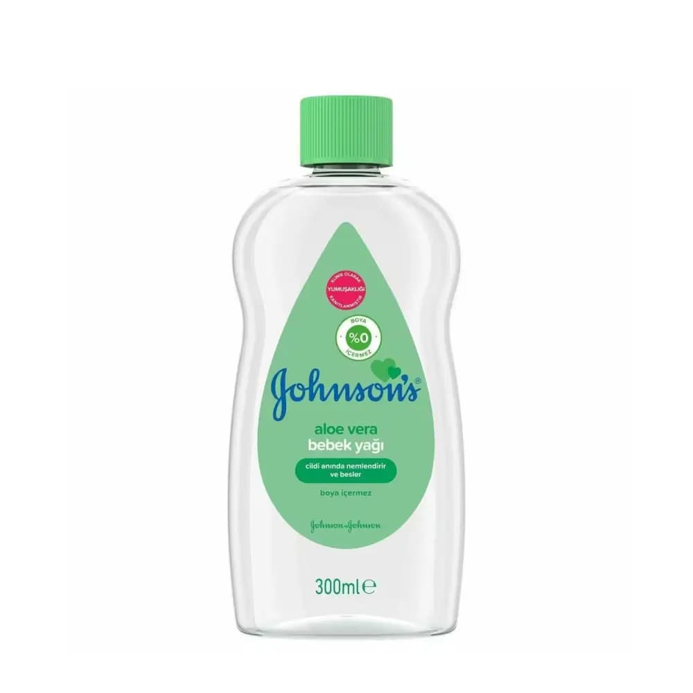 Johnsons Baby Aloe Vera Bebek Yağı 300 ml