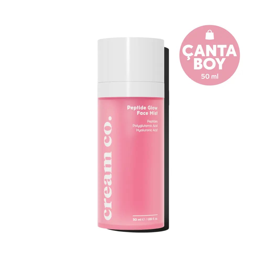 Cream Co. Peptide Glow Face Mist Işıltılı Yüz Spreyi 50 ml