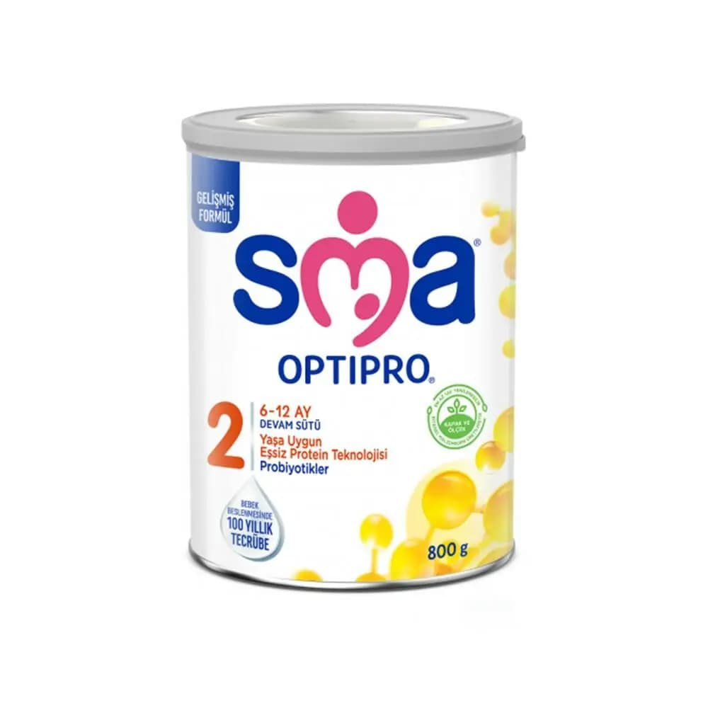 SMA Optipro Probiyotik 2 Bebek Devam Sütü 6-12 Ay 800 gr