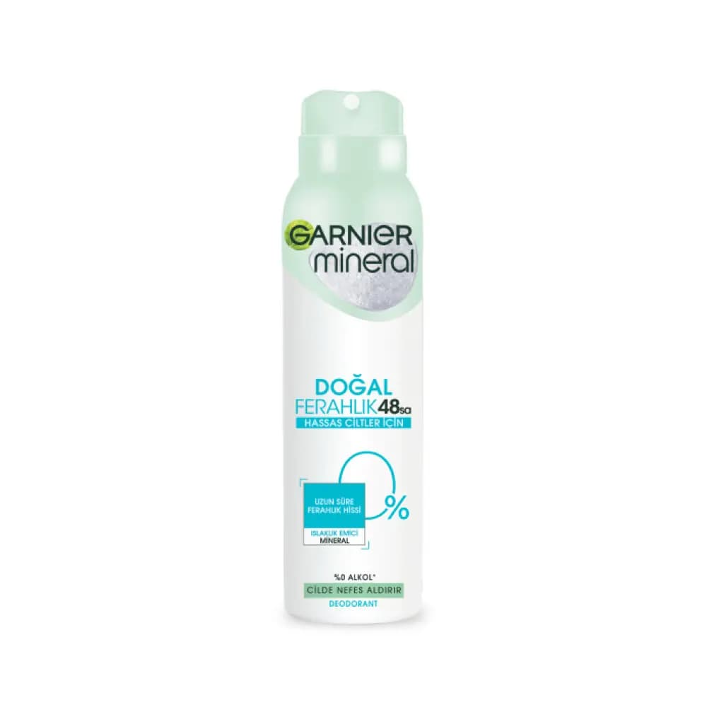 Garnier Mineral Doğal Ferahlık Sprey Deodorant 150 ml
