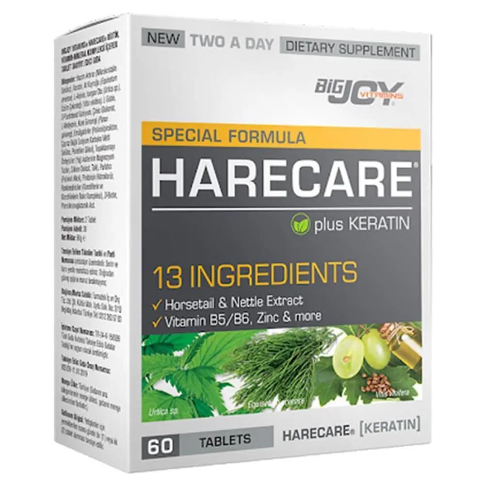 Suda Vitamin Harecare Keratin İçeren 60 Tablet