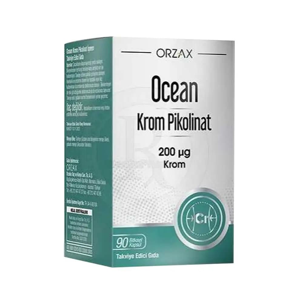 Ocean Krom Pikolinat 200 Mcg 90 Kapsül