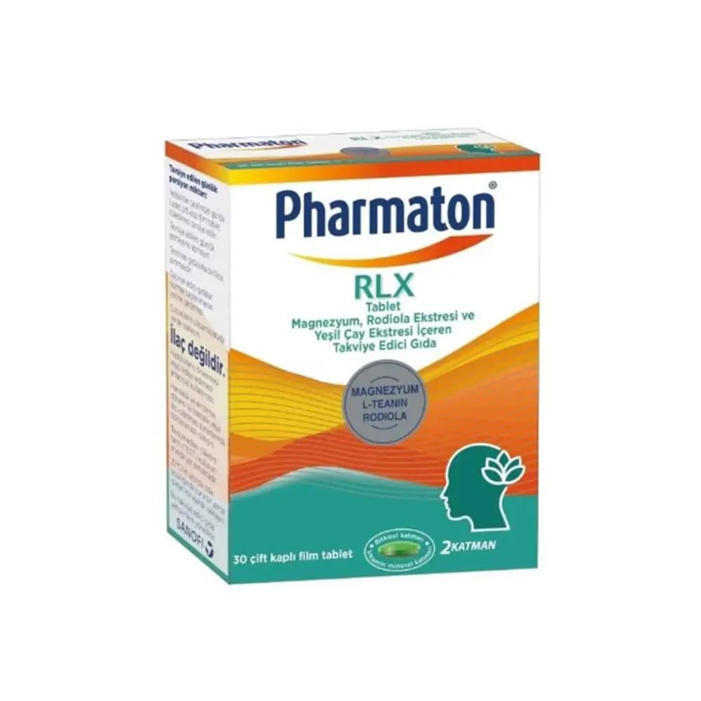 Pharmaton RLX Takviye Edici Gıda 30 Çift Kaplı Film Tablet