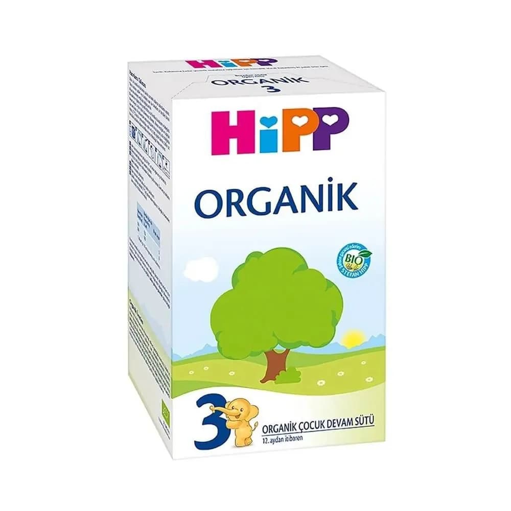 Hipp 3 Organik Devam Sütü 600 gr
