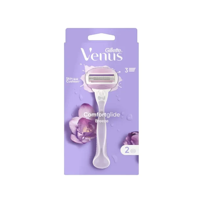 Gillette Venus Comfortglide Breeze Tıraş Makinesi + 2 Adet Başlık