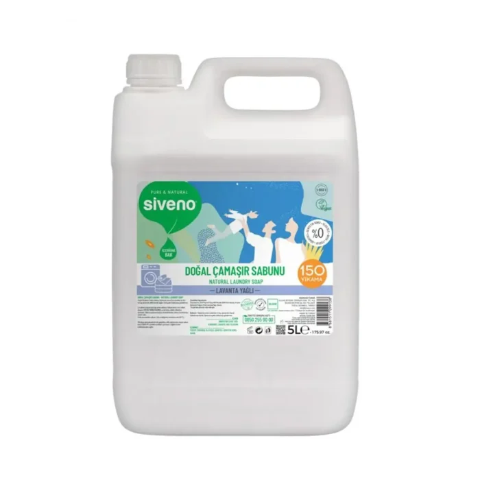 Siveno Doğal Çamaşır Sabunu 5 Litre